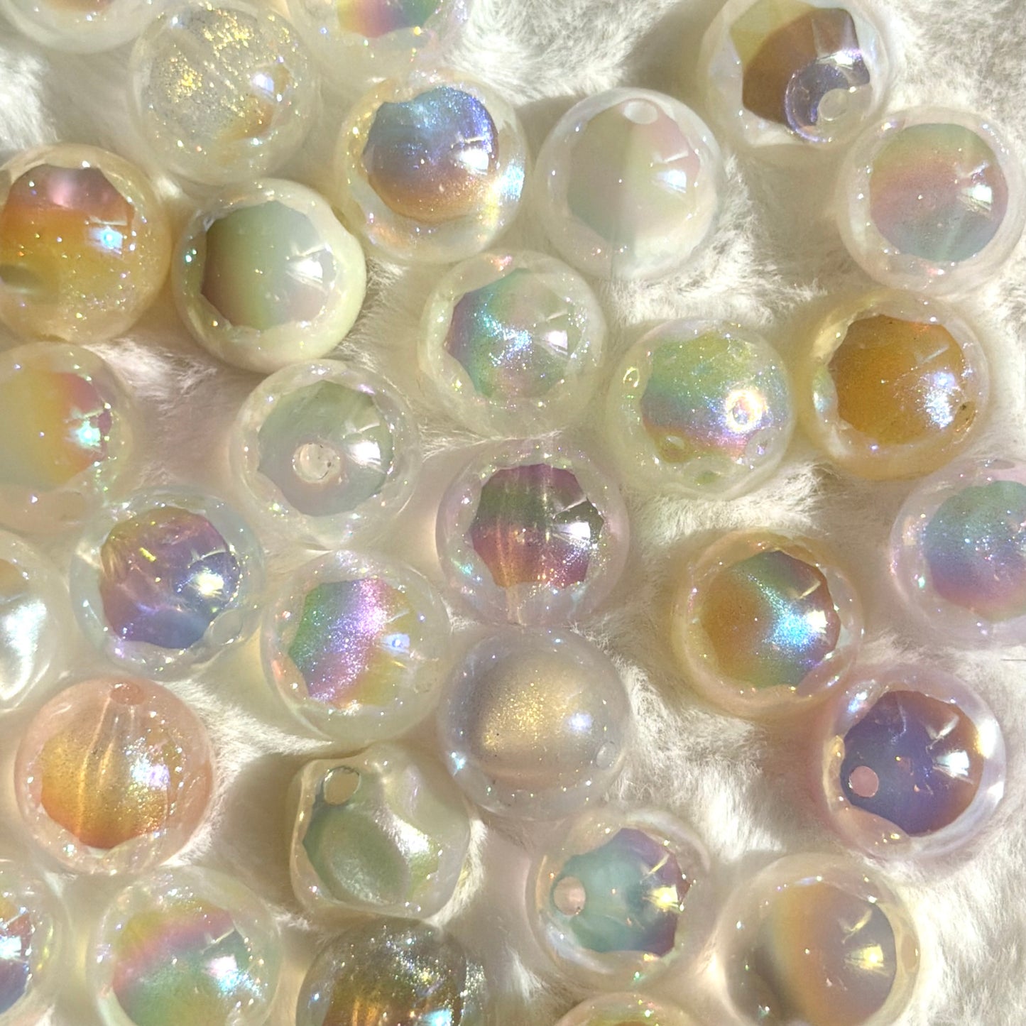 Perles Galaxy scintillantes 16mm