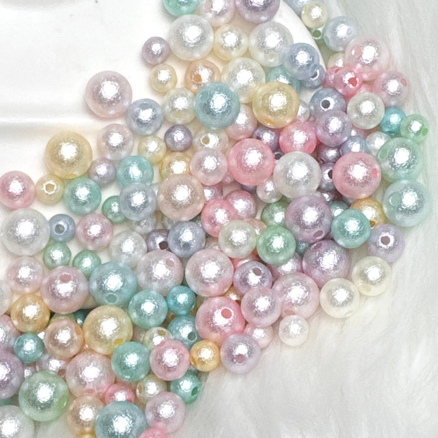 Mix perles nacré