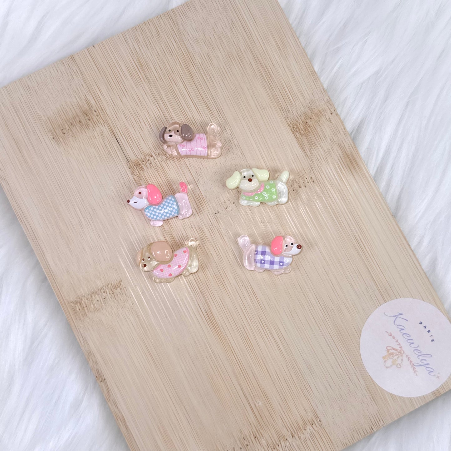 Charm/Miniature Teckel x5