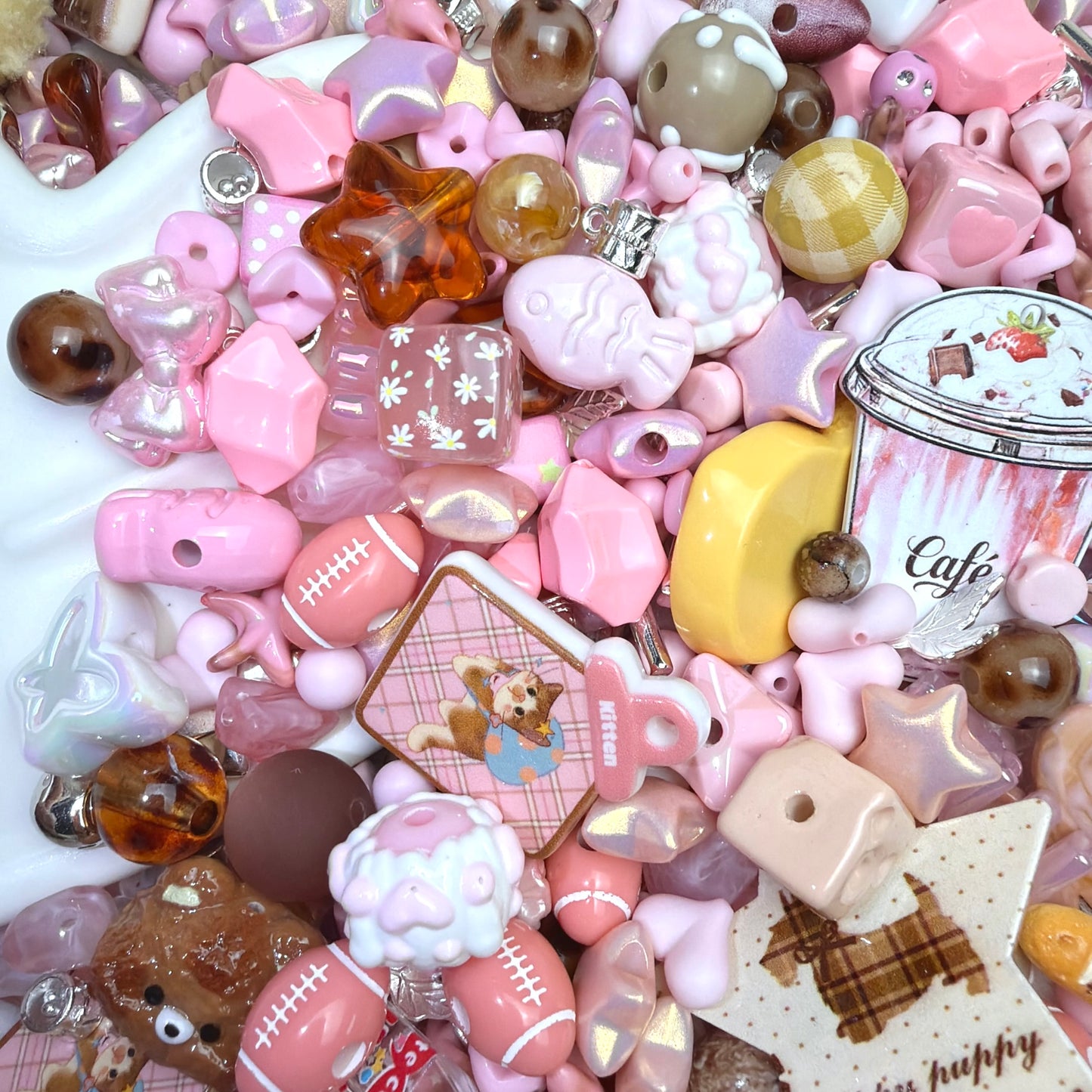 Mélange de perles Fraise choco Gourmand