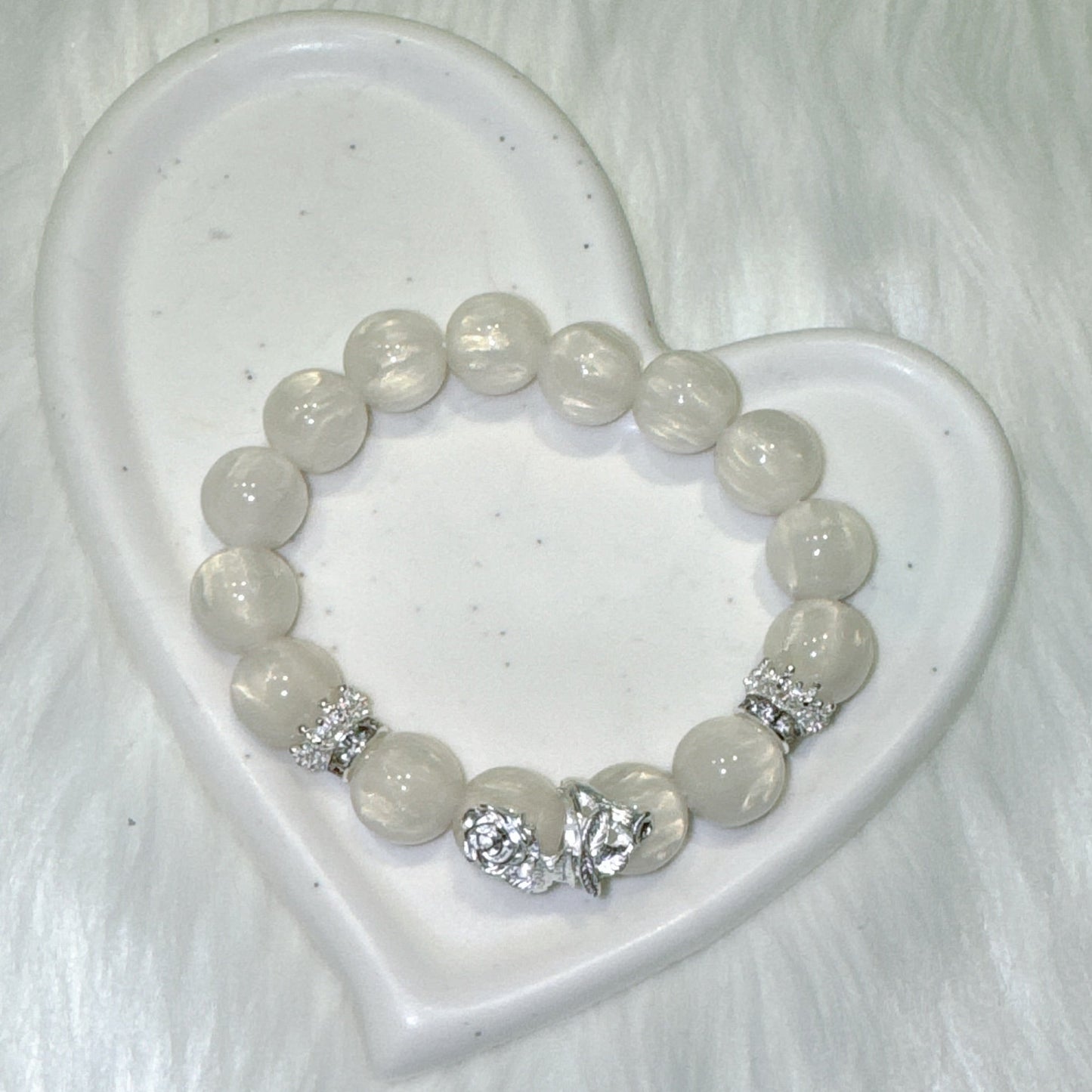 Bracelet en résine scintillant 12mm