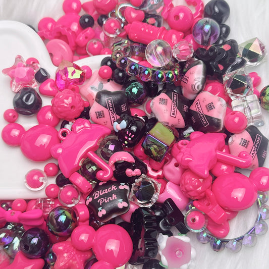 Mélange de perles BlackPink