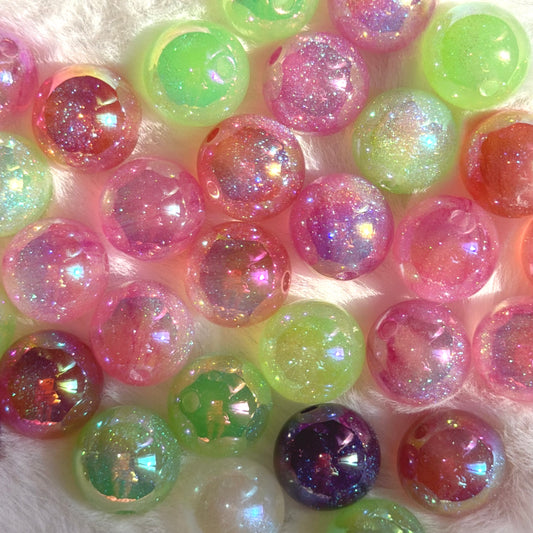 Perles résines 12mm