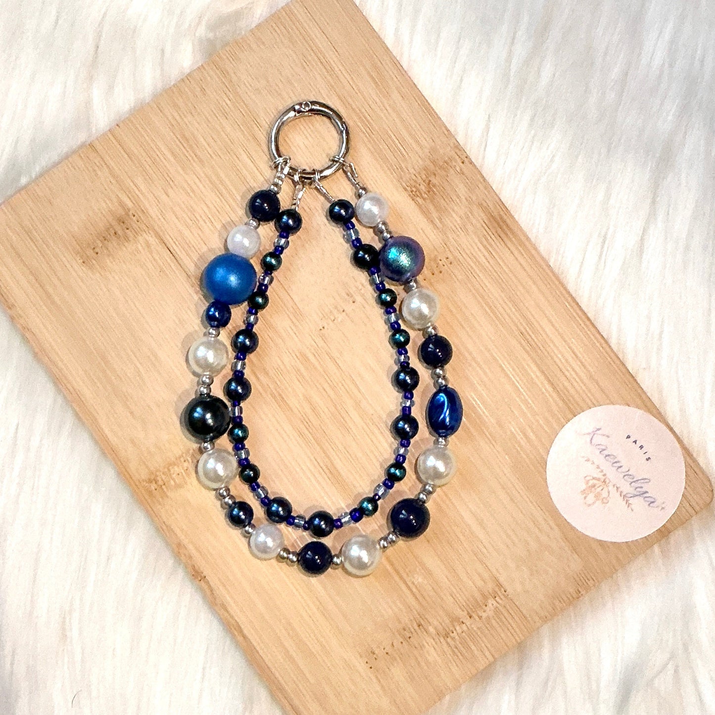 Porte clé Double Mimi Nuit Boréale