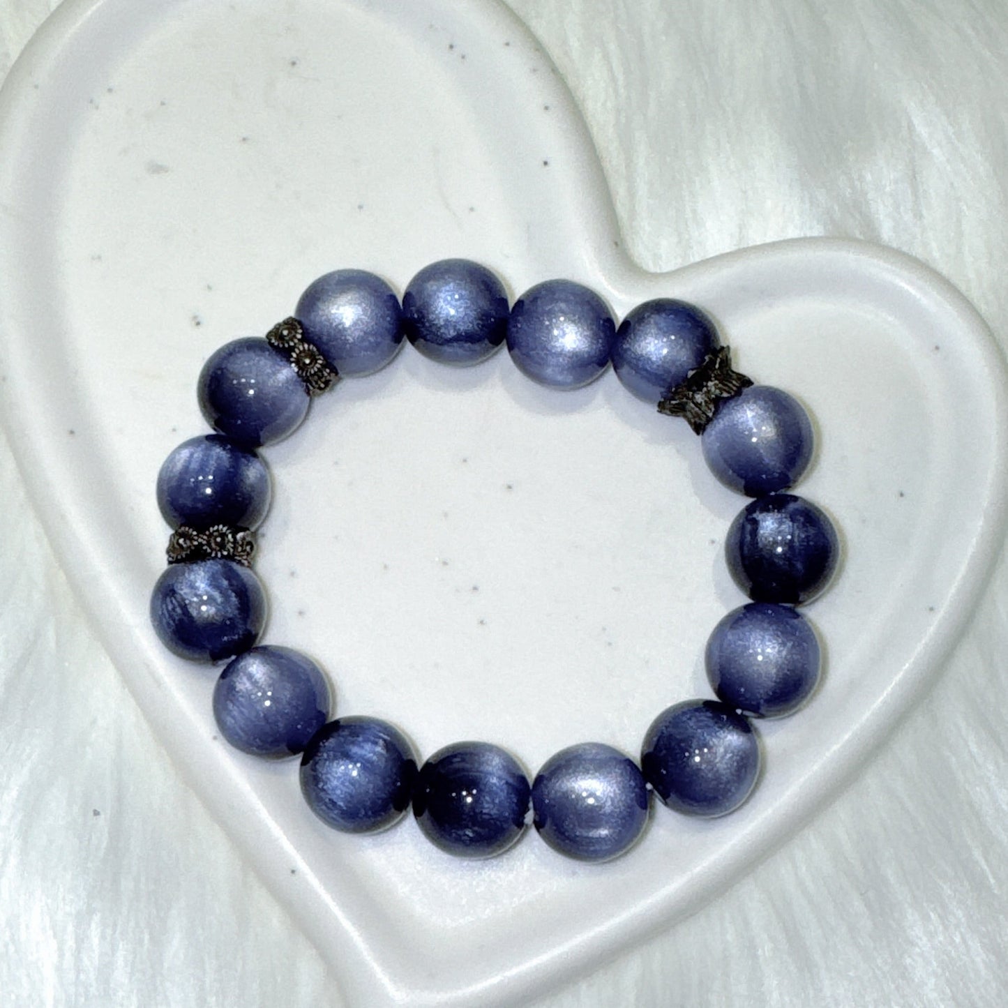 Bracelet en résine scintillant 12mm