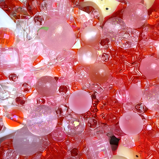 Mélange de perles Pomme Grenade