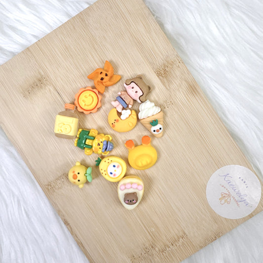 Charms Kawaii Yellow x11