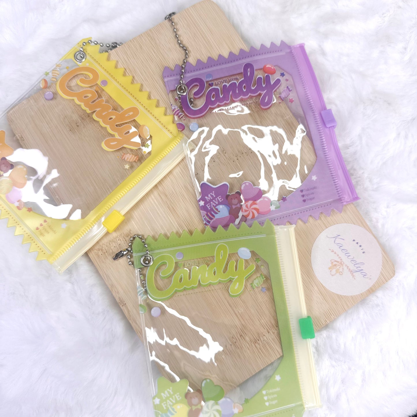 Porte clé pochette à personnaliser