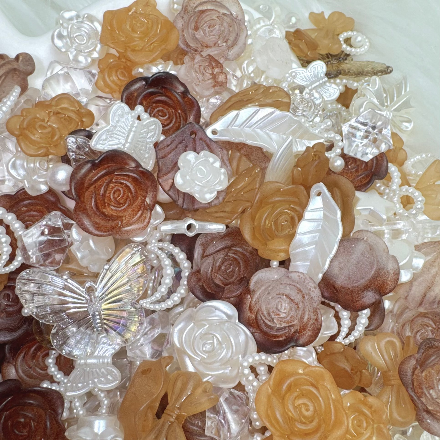 Mélange de perles Acrylique