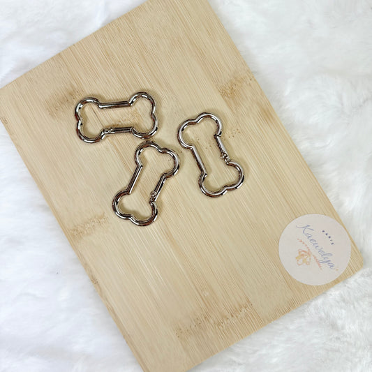 Mousqueton Os argenté - Vendu à l’unité