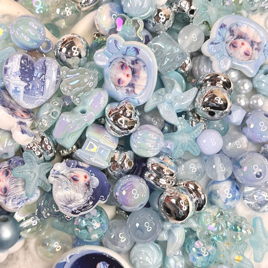 Mélange de perles Princess Givrée