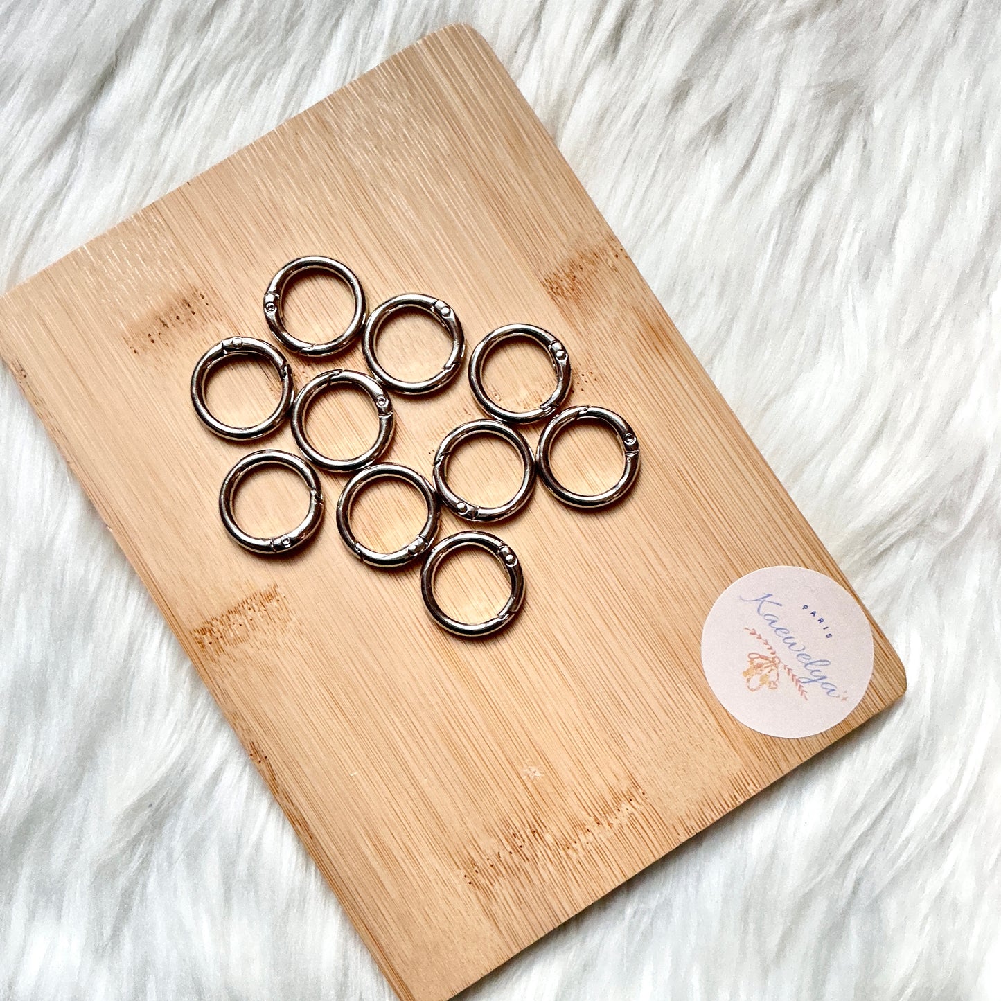 Mousquetons rond 2.5cm