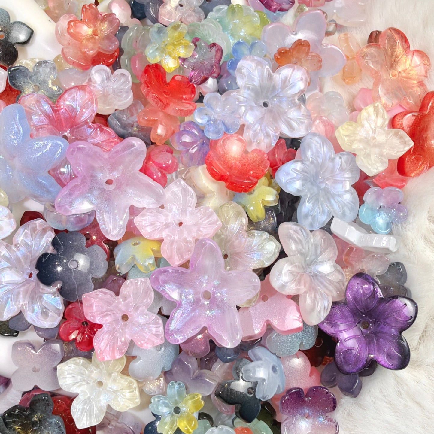 Perles en verre 3D