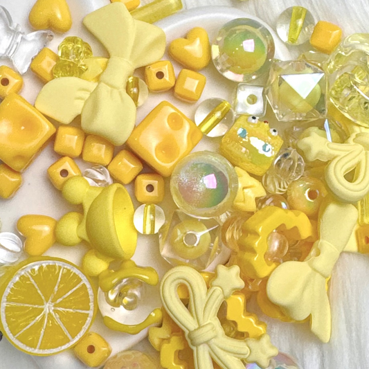 Mélange de perles Pulpe de Citron