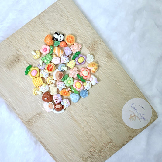 Charm/ Miniature Kawaii Mixte x10