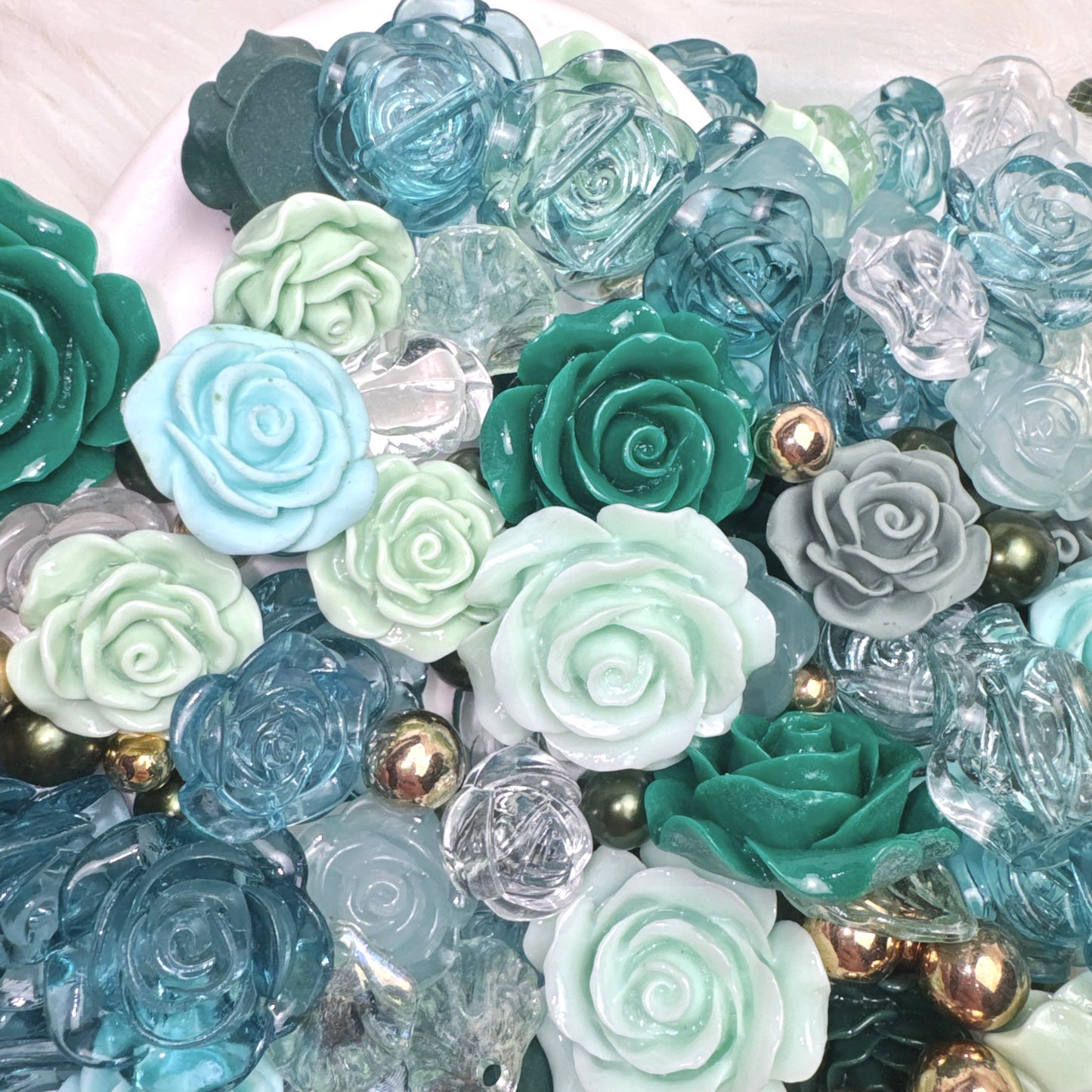 Mélange de perles Acrylique