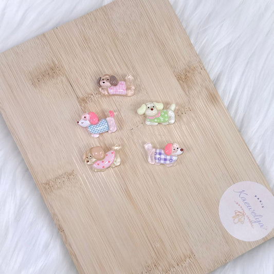 Charm/Miniature Teckel x5