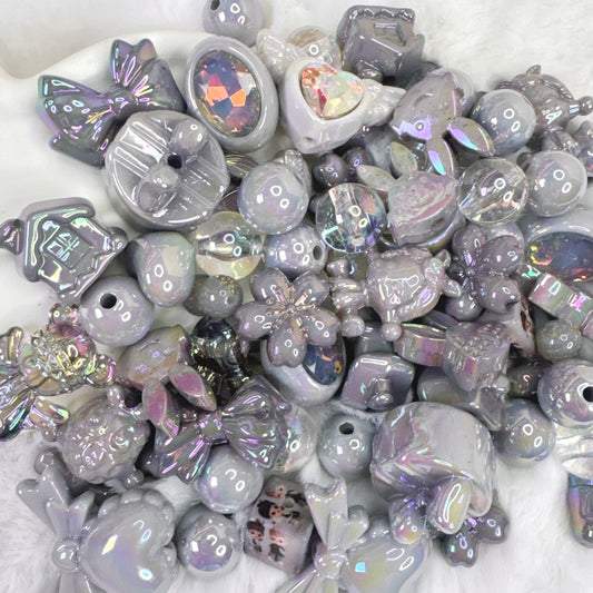 Mélange en vrac Gris brillant