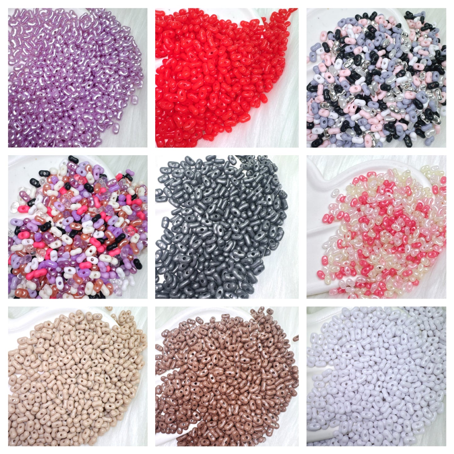 Mix perles cacahuète mini 15mL