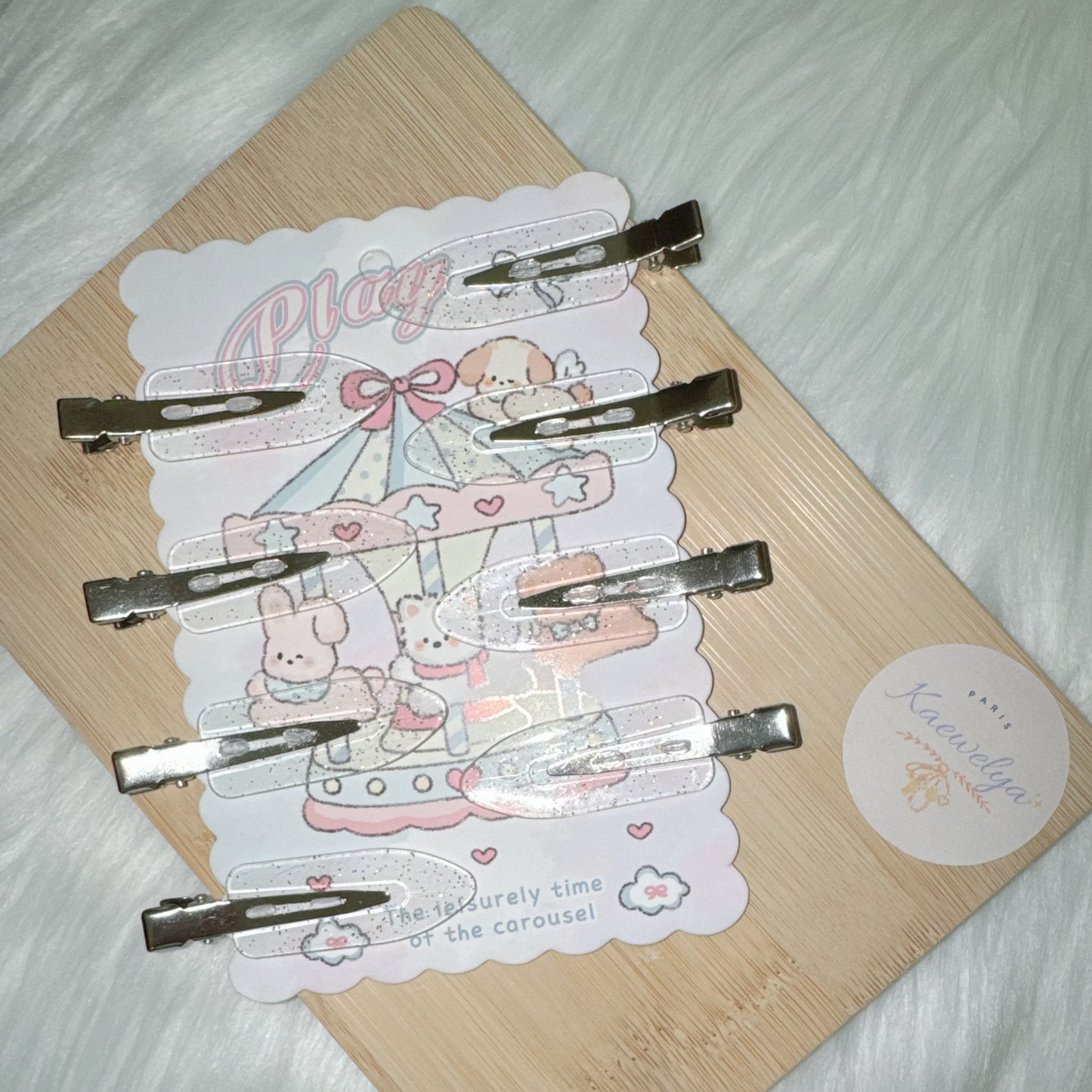 Pinces à personnaliser x8