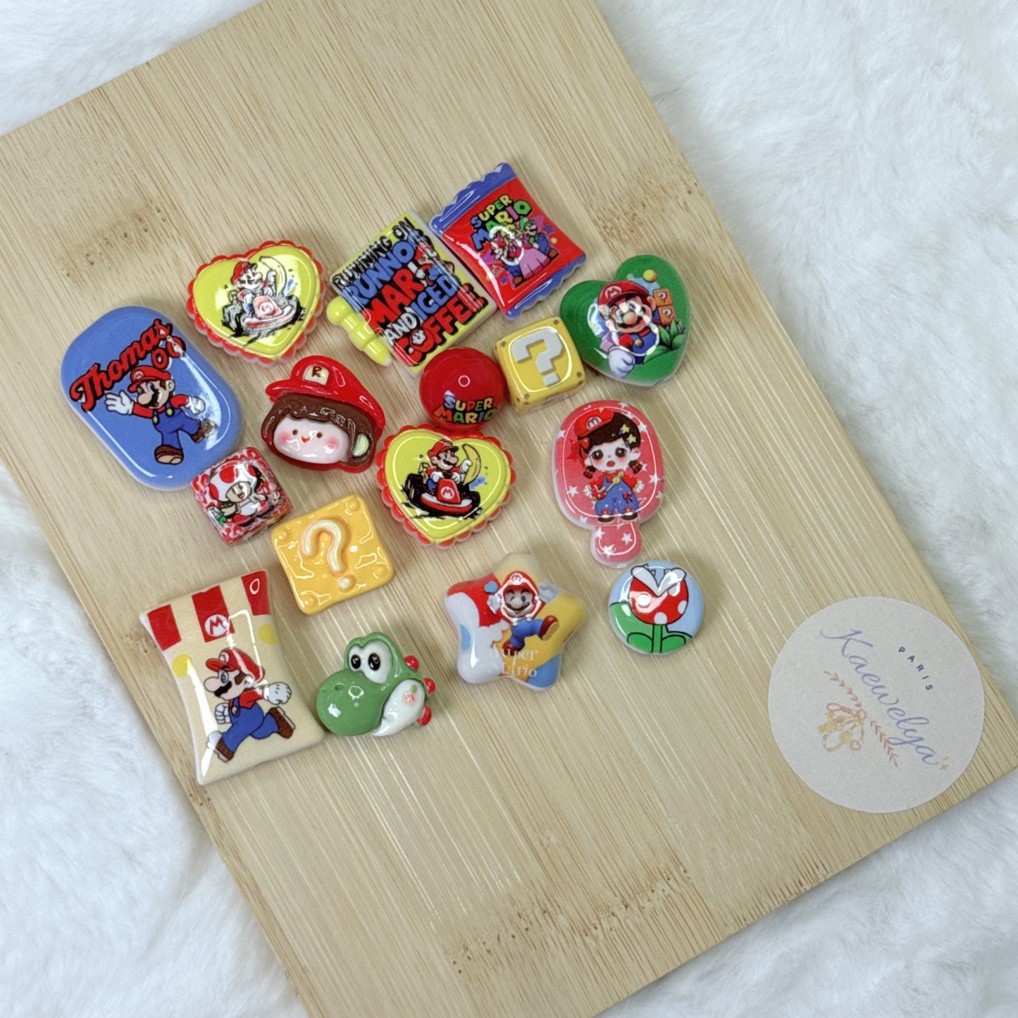 Perles personnalisé Kawaii vendu par 10