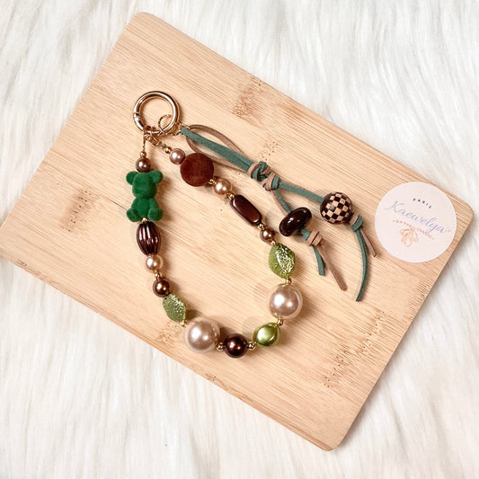 Porte clé Double Mimi Forêt enchantée